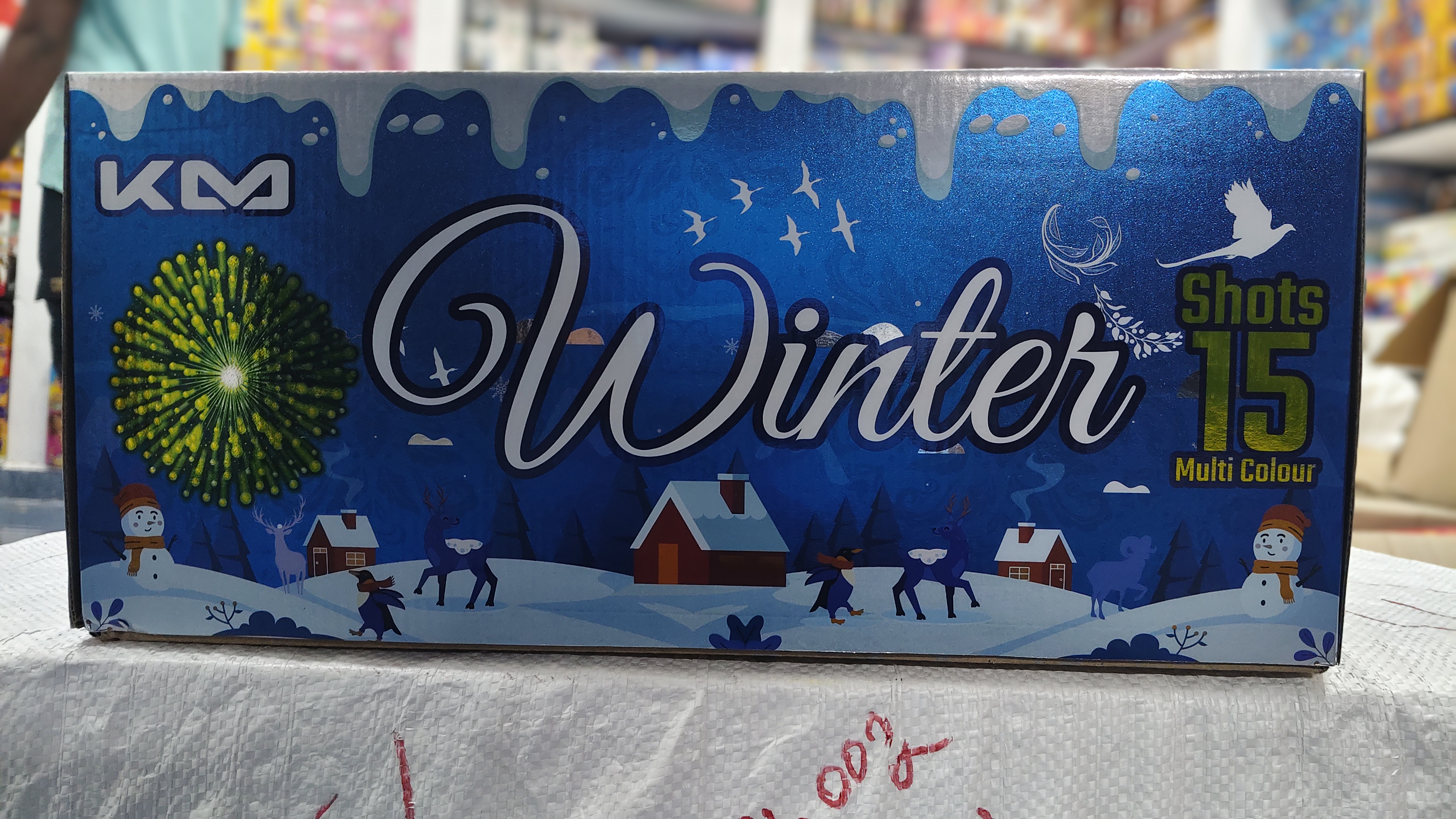 15 Shot Multi Colour