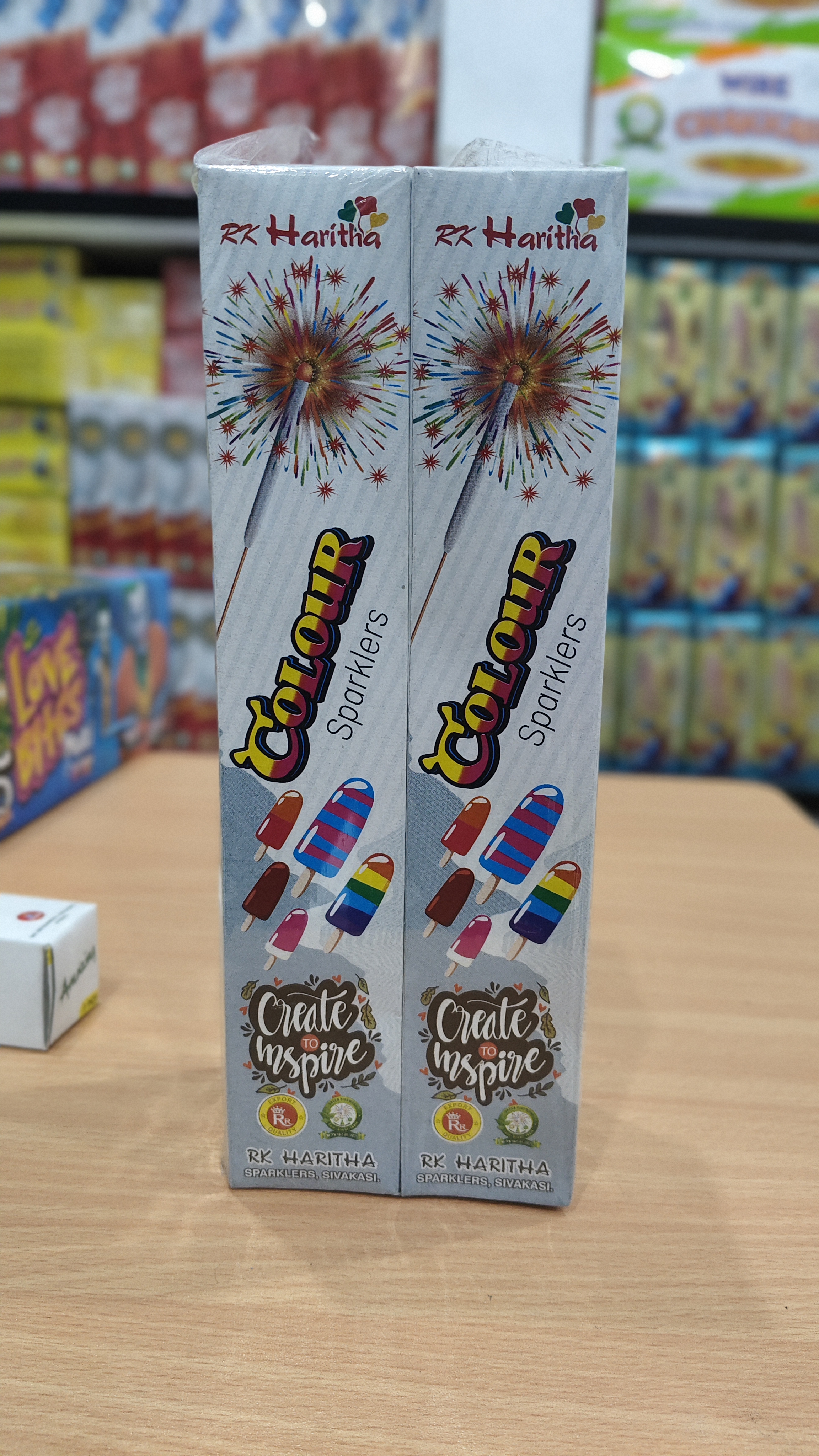 10cm Colour Sparkler (10 Pcs)