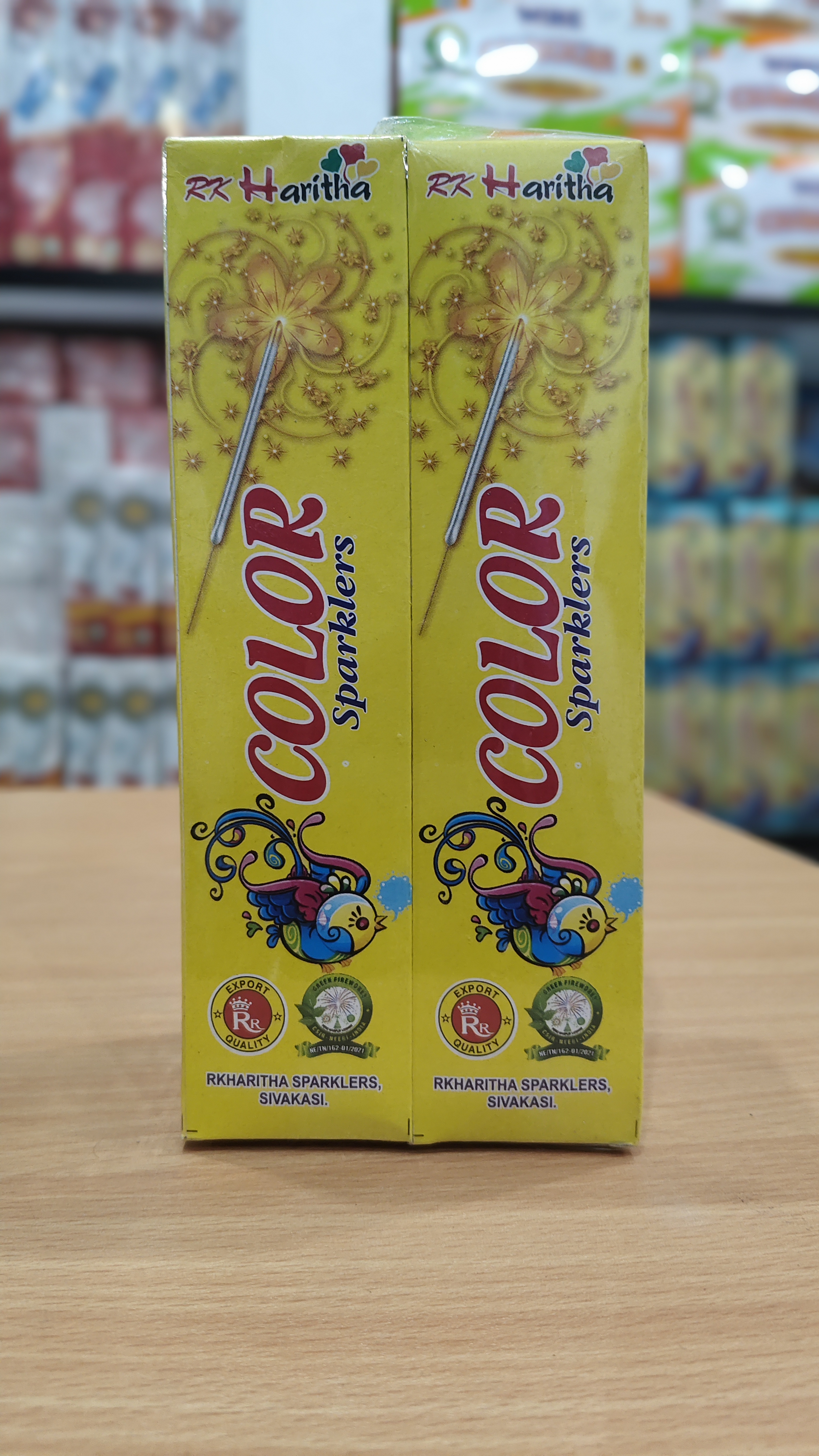 7cm Colour Sparkler (10 Pcs)